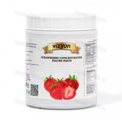 Кондитерская паста клубничная Vizyon, 1 кг