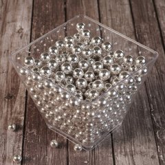 Посыпка ШАРИКИ сахарные "СЕРЕБРО", 6 мм, кг